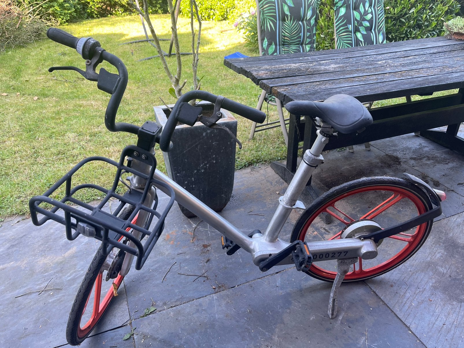 Originele Mobike stadsfiets | hufterproof | anti-lek banden, 55 cm of meer, Ophalen, Gebruikt, Minder dan 10 versnellingen