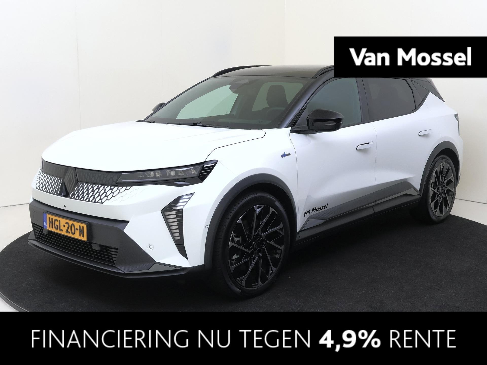 Renault Scenic E-Tech EV87 long range esprit Alpine 220PK |, Auto's, Renault, Dealer onderhouden, Gebruikt, Wit, 625 km