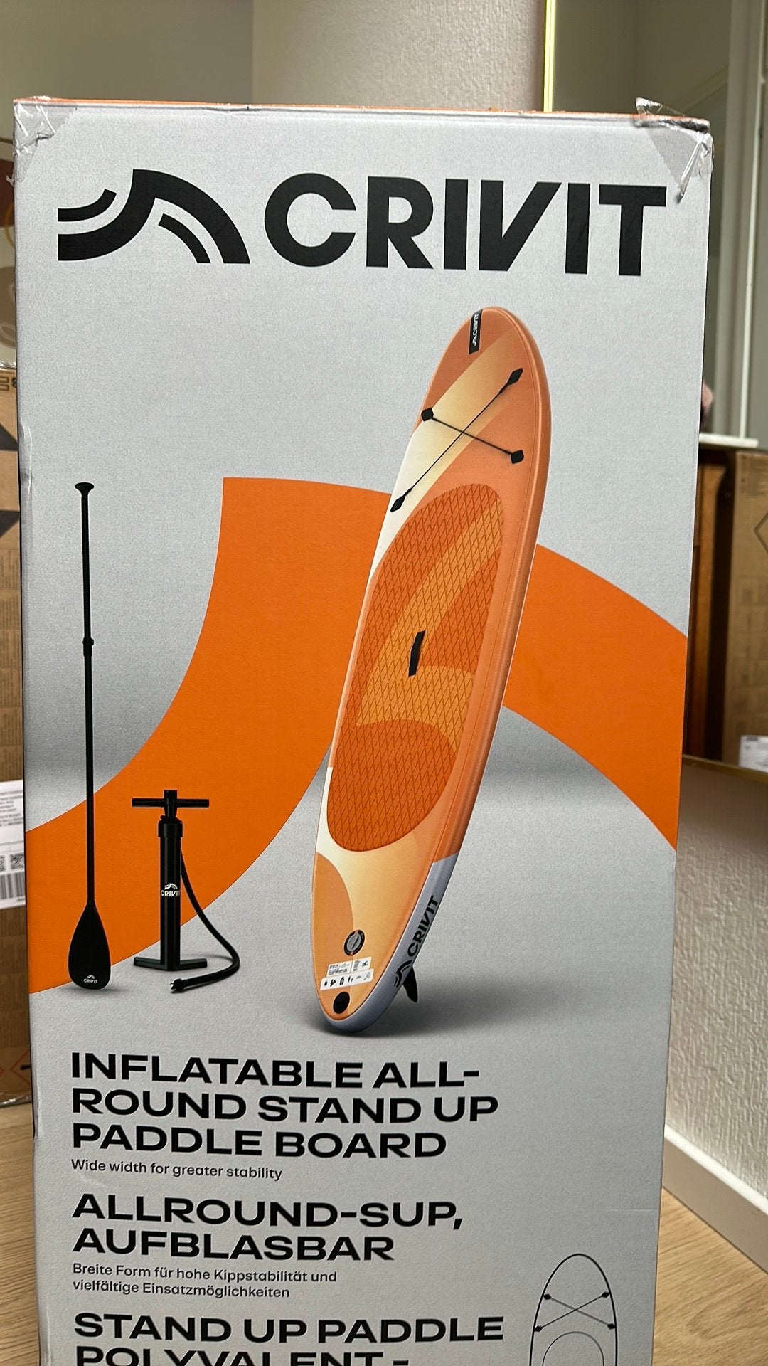 Sup Board crivit, Watersport en Boten, Ophalen, Nieuw, SUP-boards