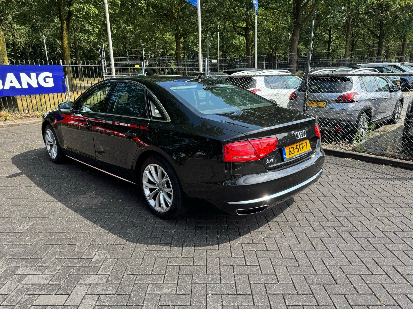 Audi A8 4.2 FSI 273KW Quattro Tiptronic 2010 Zwart, Auto's, Automaat, 8 cilinders, 371 pk, Zwart