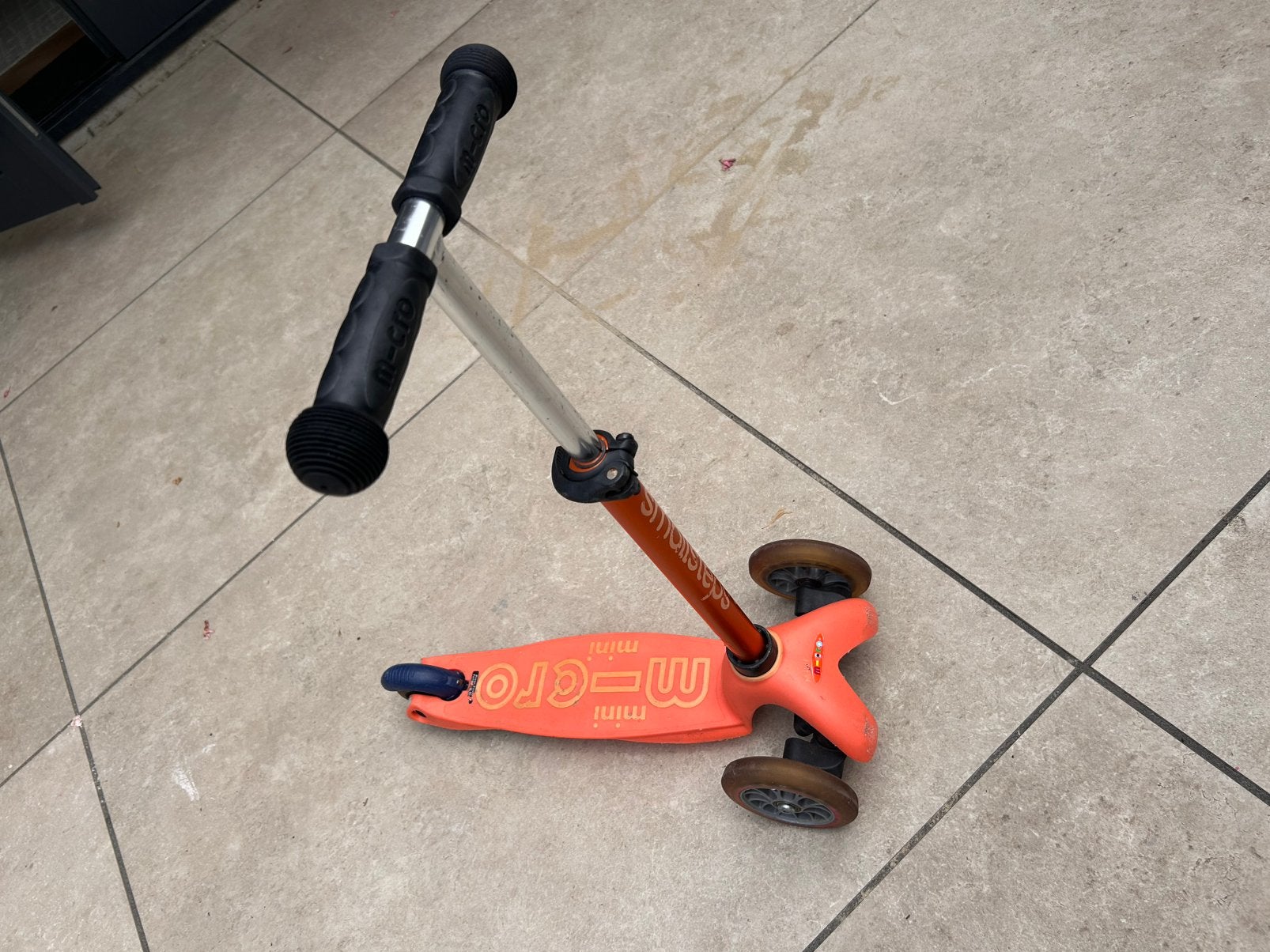 Micro mini step oranje, Fietsen en Brommers, Steps, Ophalen, Gebruikt, Gewone step
