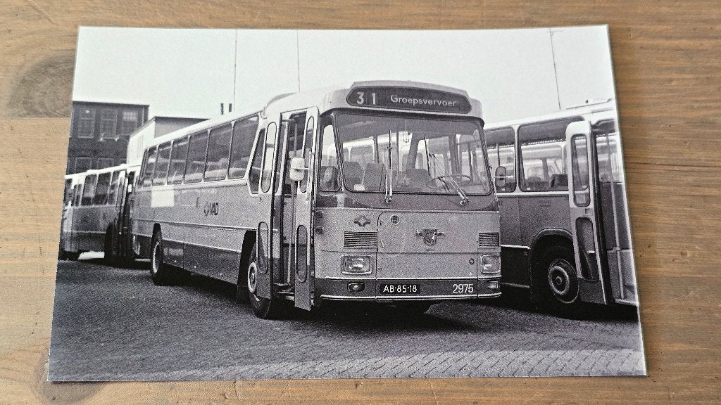 Foto BUS VAD Apeldoorn 2975, Verzenden, Gebruikt, Bus of Metro, Overige typen