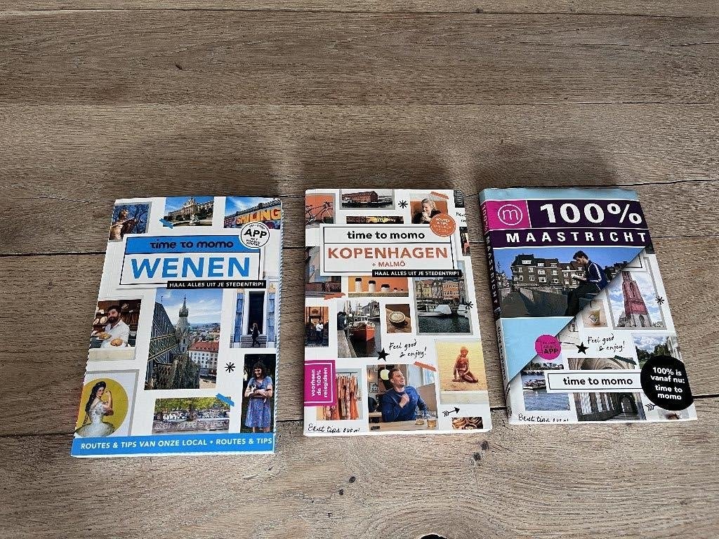 Time to momo 100% reisgids Wenen en Kopenhagen en Maastricht, Overige merken, Europa, Ophalen of Verzenden, Zo goed als nieuw