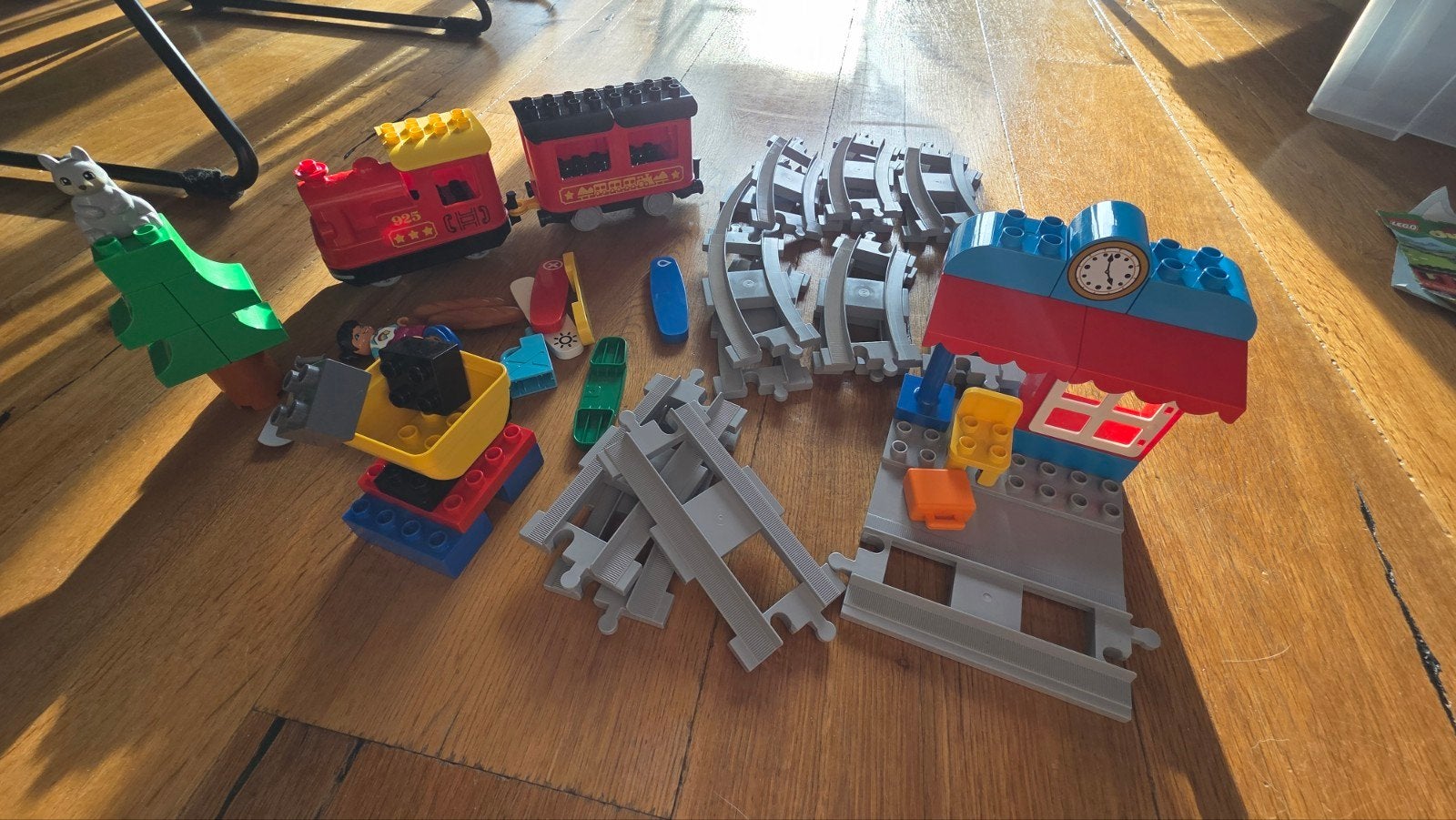 Lego duplo stoomtrein 10874 met app bestuurbaar, Kinderen en Baby's, Speelgoed | Thomas de Trein, Ophalen of Verzenden, Zo goed als nieuw