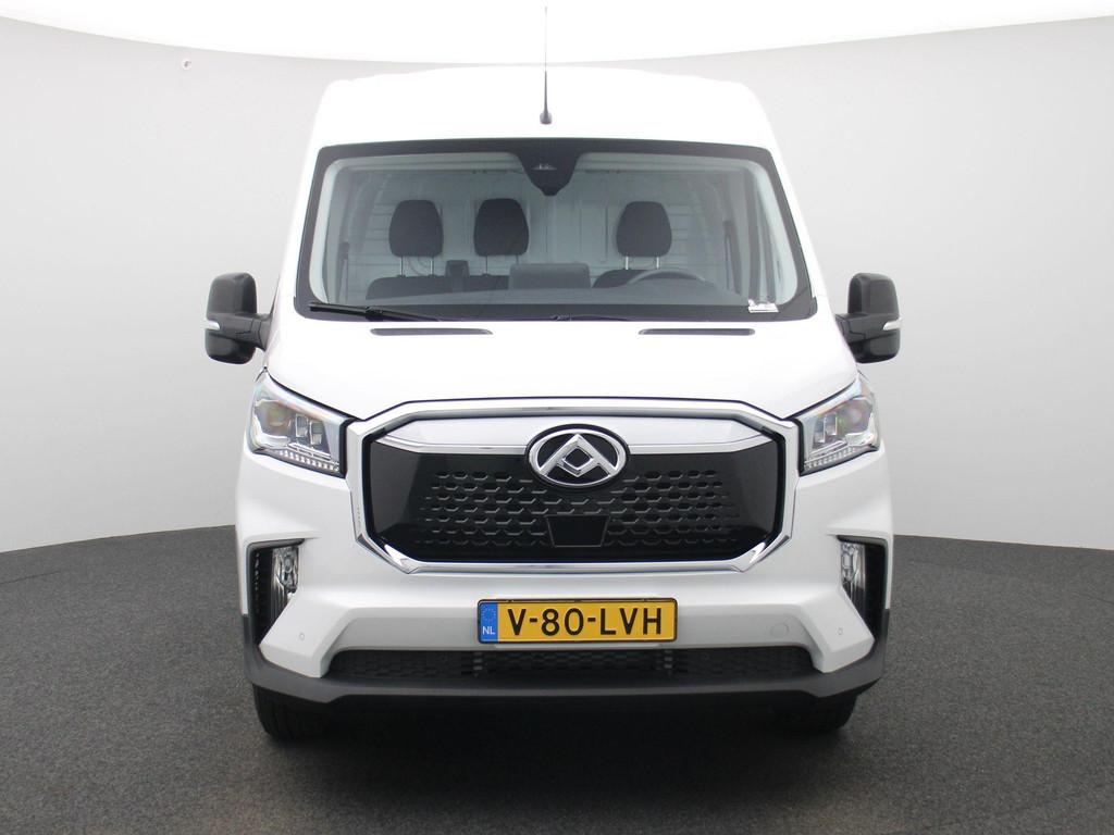 Maxus eDeliver 9 L3H2 Business DEAL 89 kWh | Betrouwbaar Ele, Auto's, Stof, Zwart, 89 kWh, Maxus