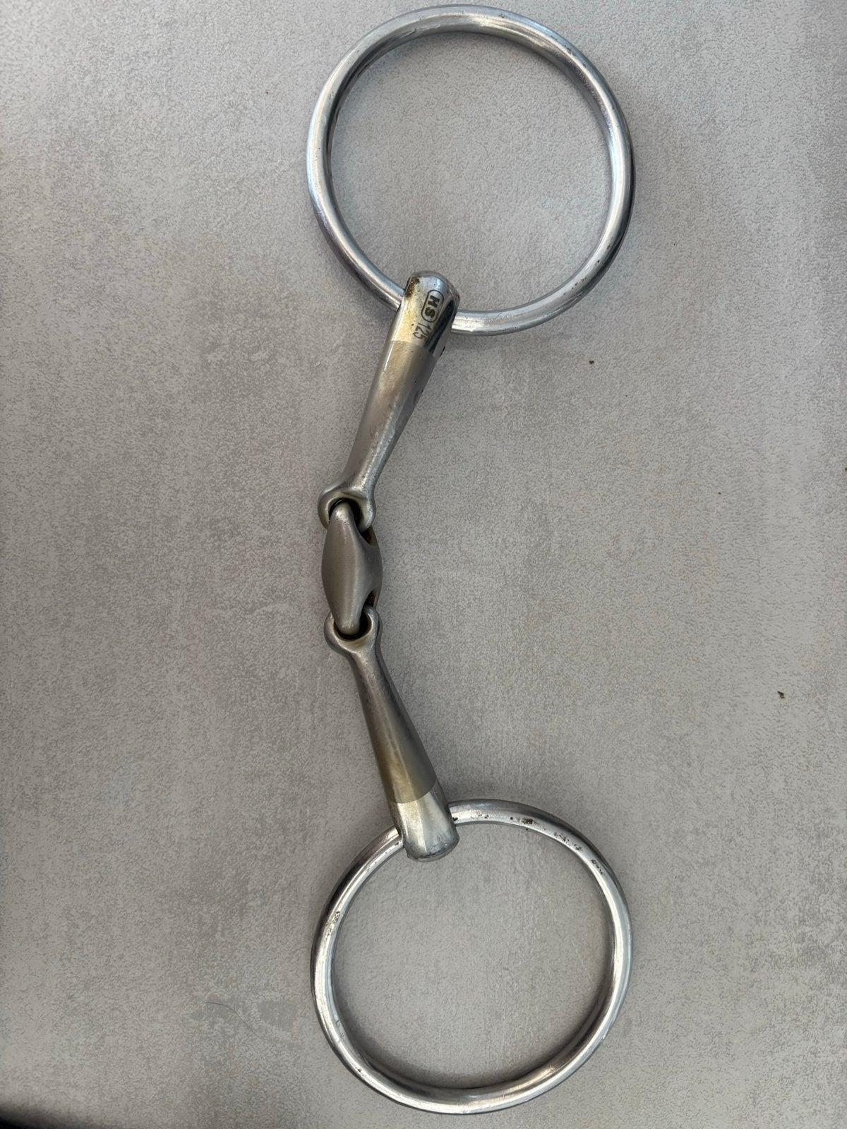 Sprenger watertrens bit 12,5 cm dubbelgebroken, Ophalen of Verzenden, Dressuur