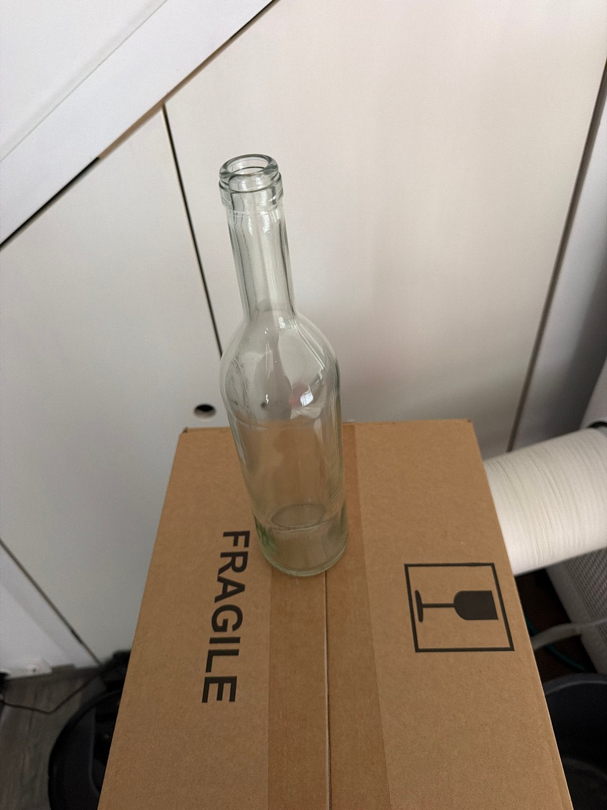 3 dozen Nieuwe Bordeaux Wijnflessen 75 cl - 12 stuks, Ophalen, Nieuw, Witte wijn