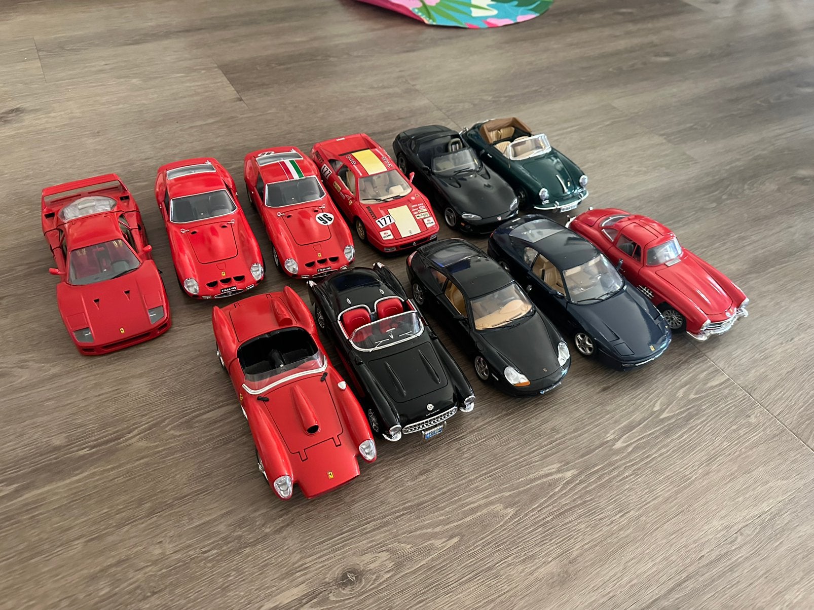 11x burago auto’s, Ophalen of Verzenden, Zo goed als nieuw, Bburago