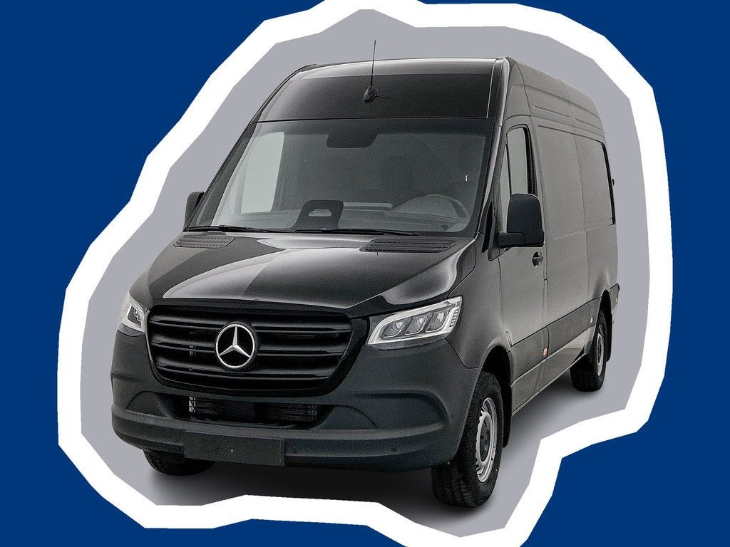 Mercedes-Benz Sprinter 317 1.9 CDI L2 Select 3500kg trekhaak, Auto's, Bestelauto's, Automaat, Gebruikt, Euro 6, 4 cilinders