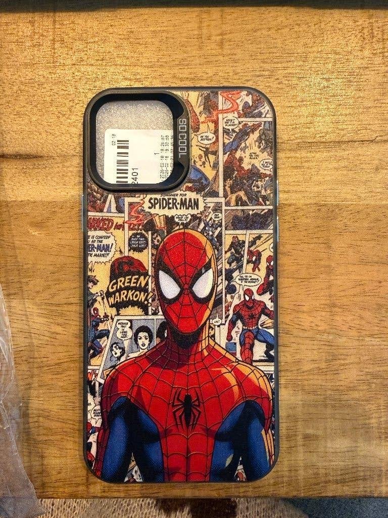 Spiderman Iphone 12pro hoesje, Ophalen of Verzenden, Nieuw, IPhone 12 Pro