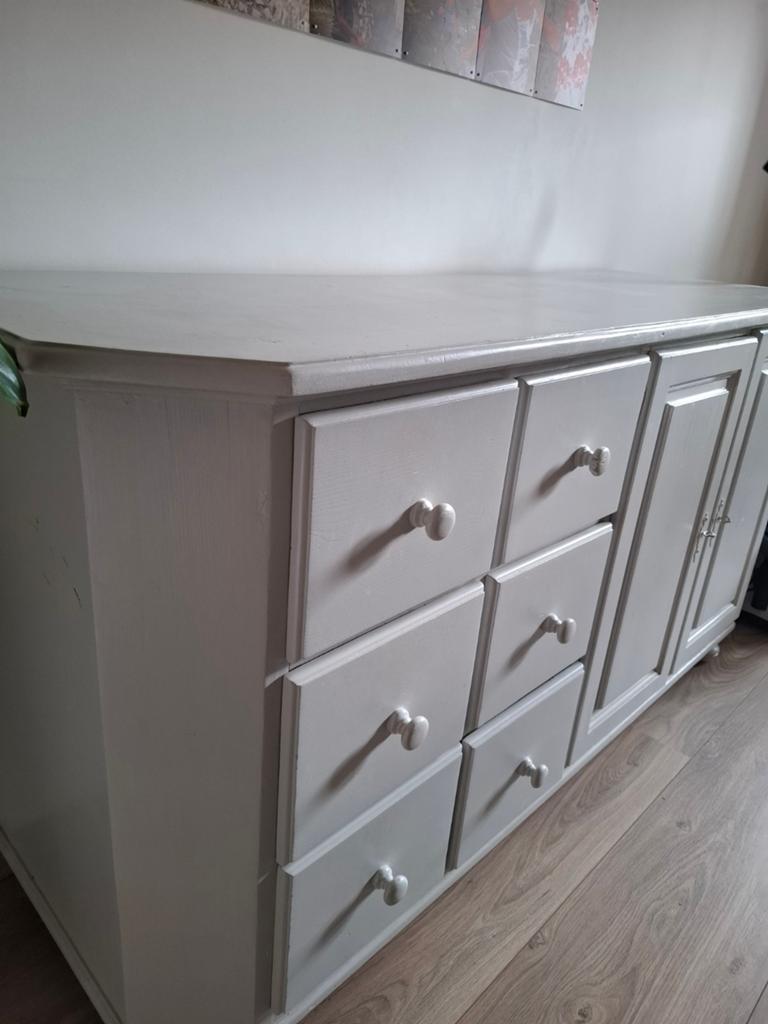Stijlvol dressoir met lades en deuren, Ophalen, Gebruikt, Met deur(en), 150 tot 200 cm
