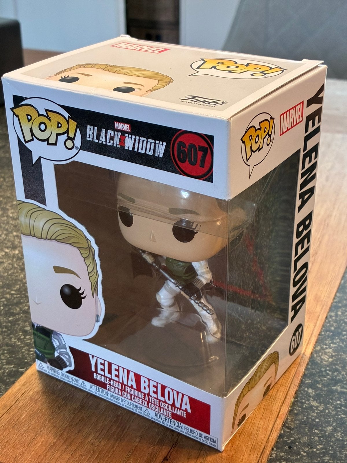Yelena Belova 607 funko Marvel Black Widow, Ophalen of Verzenden, Zo goed als nieuw