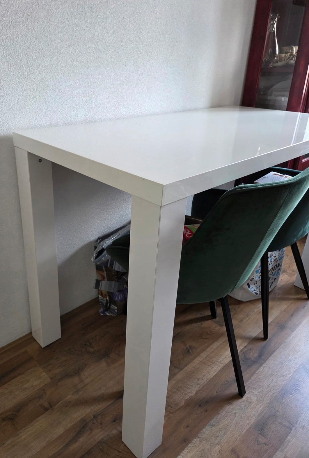 Hoge tafel eettafel, Ophalen of Verzenden, Rechthoekig, 50 tot 100 cm