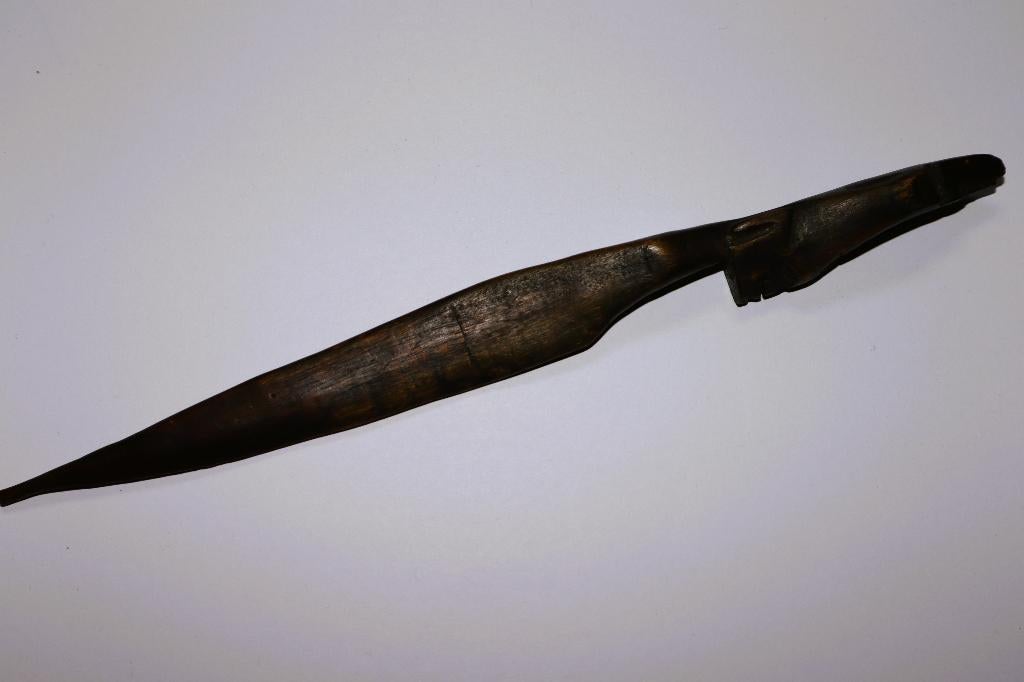 Briefopener houtsnijwerk, Antiek en Kunst, Ophalen, Overige onderwerpen, Houtsnijwerk, Hout