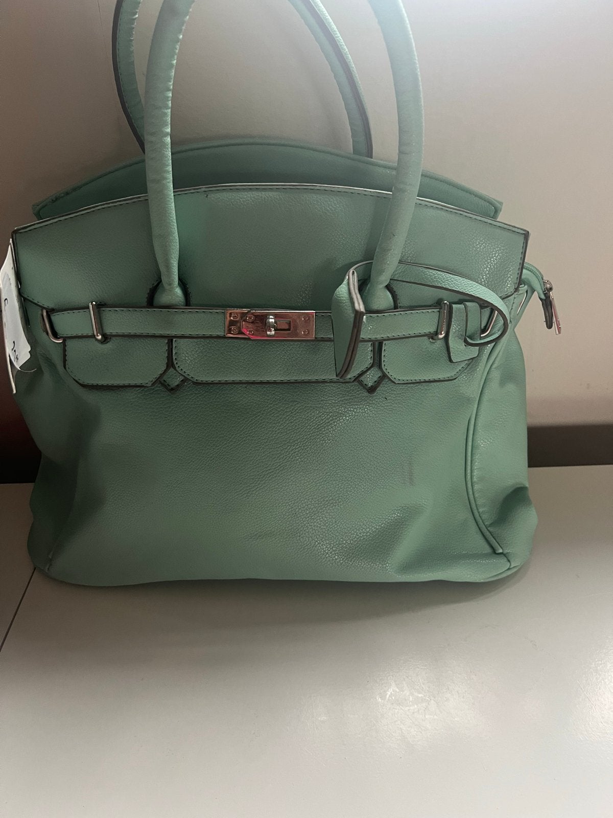 Mooie tas, Ophalen of Verzenden, Zo goed als nieuw, Groen, Handtas