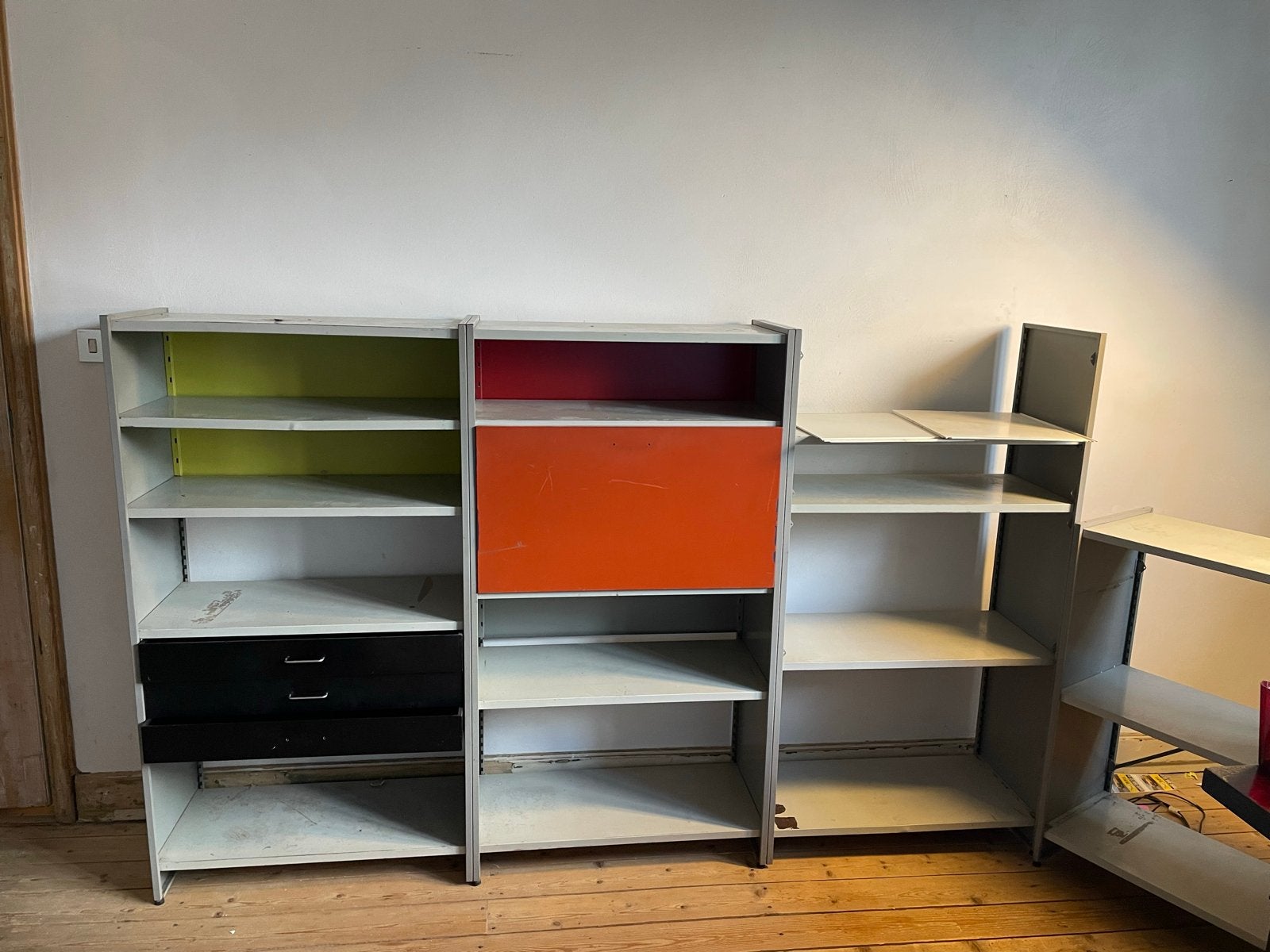 Kast Andre Cordemeijer / Gispen - model 5600, Ophalen, Gebruikt, 100 tot 150 cm, 200 cm of meer