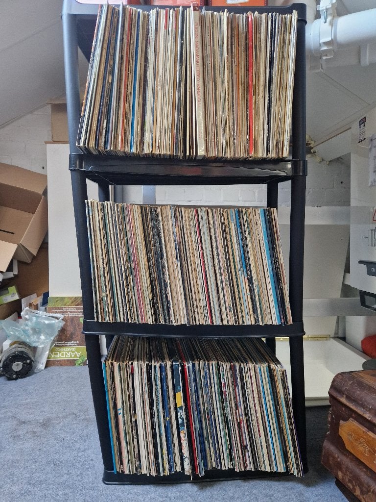 Een grote collectie lp's, Ophalen, Folk, LP