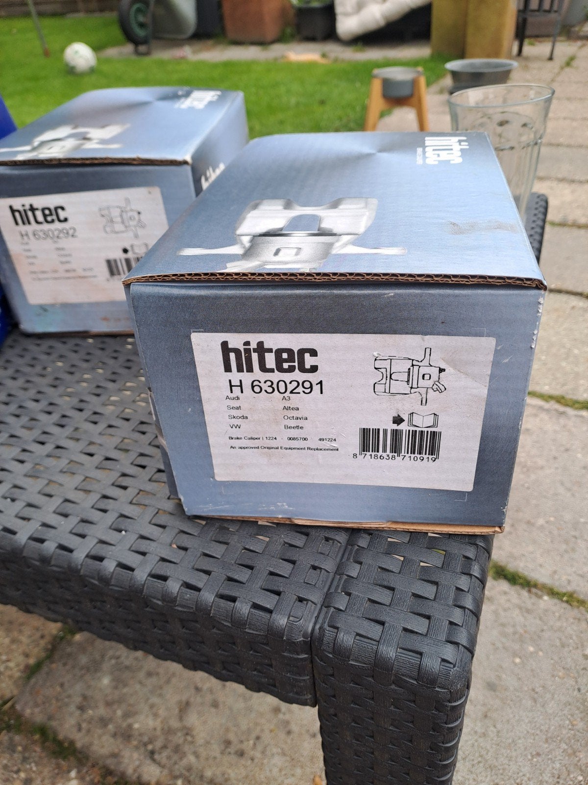 Hitec H 630291 Remklauw voor Audi, Skoda, VW, Ophalen, Nieuw, Audi