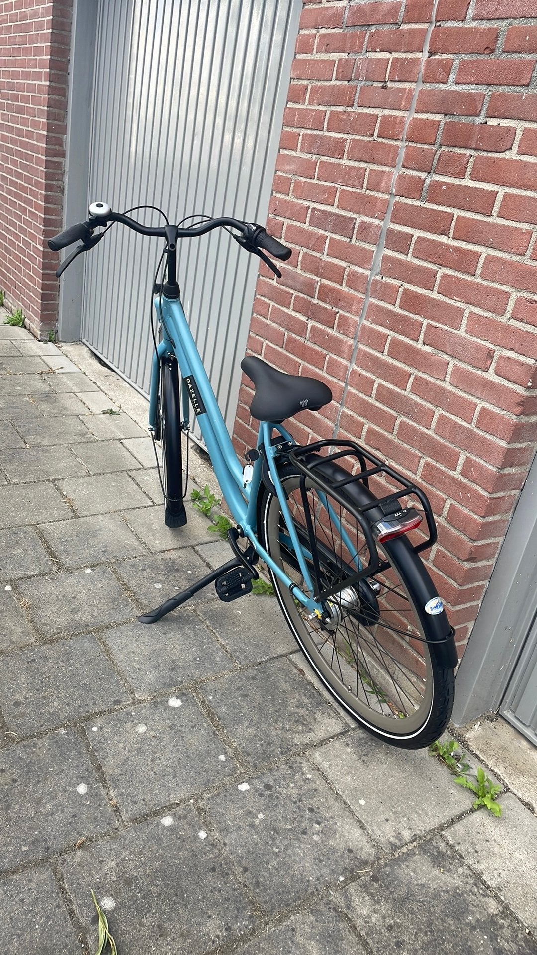 Gazelle esprit 28 inch framemaat 49, Fietsen en Brommers, Fietsen | Dames | Damesfietsen, Ophalen, Gebruikt, Velgrem, 47 tot 50 cm