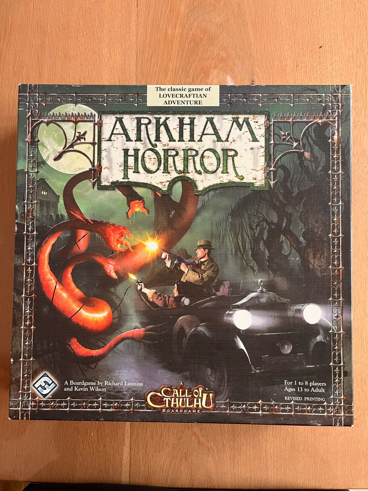 Arkham Horror - Call of Cthulhu - Engels met NL handleiding, Vijf spelers of meer, Ophalen, Gebruikt