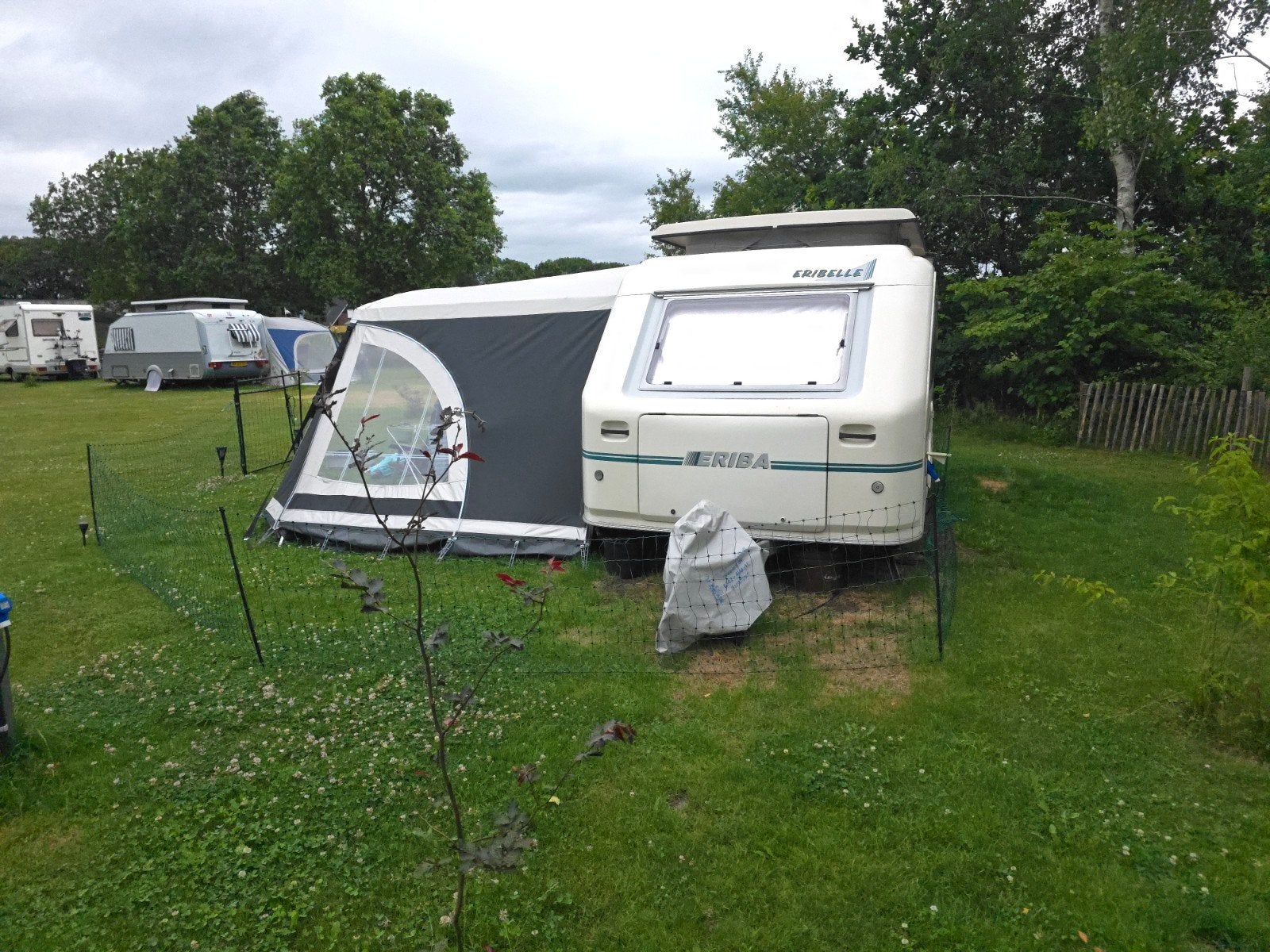 Eriba Eribelle 430TD,bouwjaar 1996, Luifel, Dwarsbed, Kleine zit, Particulier