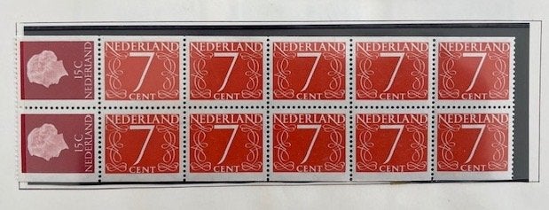 1964 Postfris 12 zegels Automaatboekje PB 1, Ophalen of Verzenden, Na 1940, Postfris