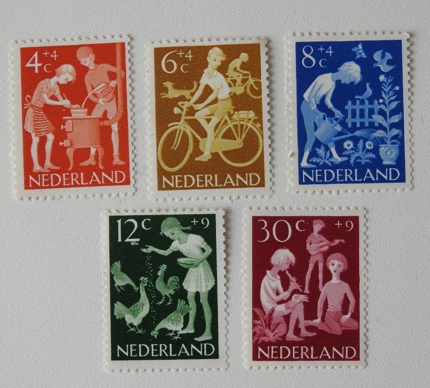 Kinderzegels 1962, Postzegels en Munten, Postzegels | Nederland, Verzenden, Na 1940, Postfris