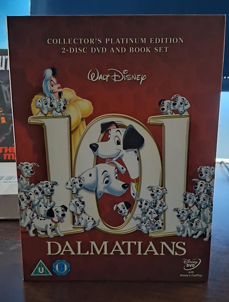 101 Dalmatiërs Disney Giftset DVD - Collector's Edition, Avontuur, Alle leeftijden, Boxset, Ophalen of Verzenden