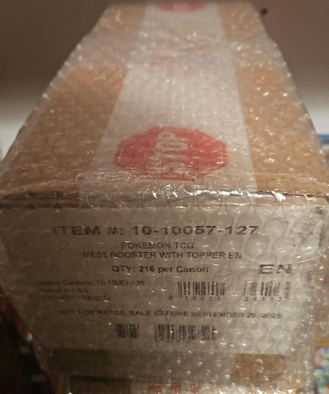 Pokémon Mega Evolution Enhanced Booster Box Case ME01, Ophalen of Verzenden, Nieuw, Boosterbox