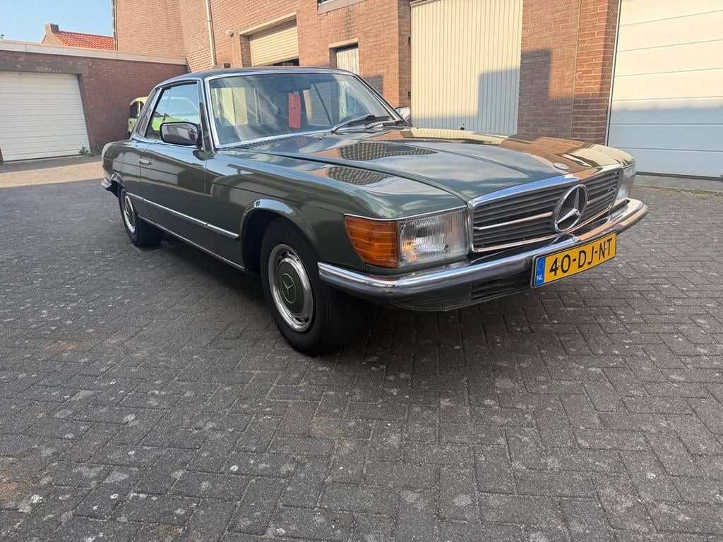 Mercedes-Benz 450 4.5 V8 SLC 100% LPG G3 W107 AUT 1978 Groen, Auto's, Achterwielaandrijving, 8 cilinders, 4520 cc, Overige bekleding