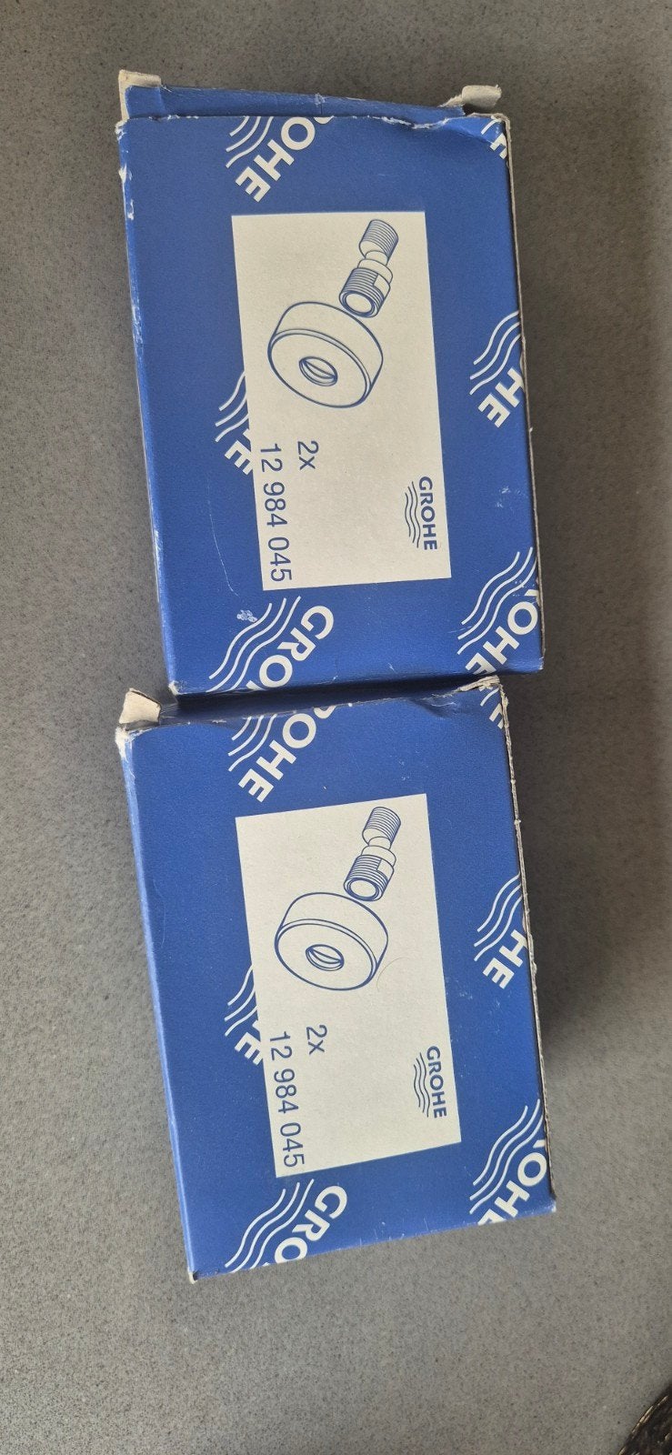 Grohe Douche/Bad Kraan Aansluitset 2x 12 984 045 Chroom, Ophalen of Verzenden