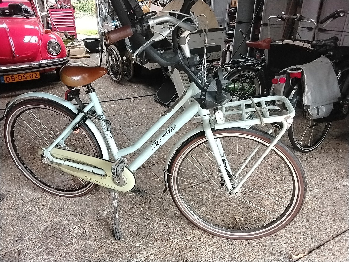Gazelle Miss Grace Damesfiets - Zo goed als nieuw, Ophalen, 53 tot 56 cm, (Extra) lage instap, Zo goed als nieuw