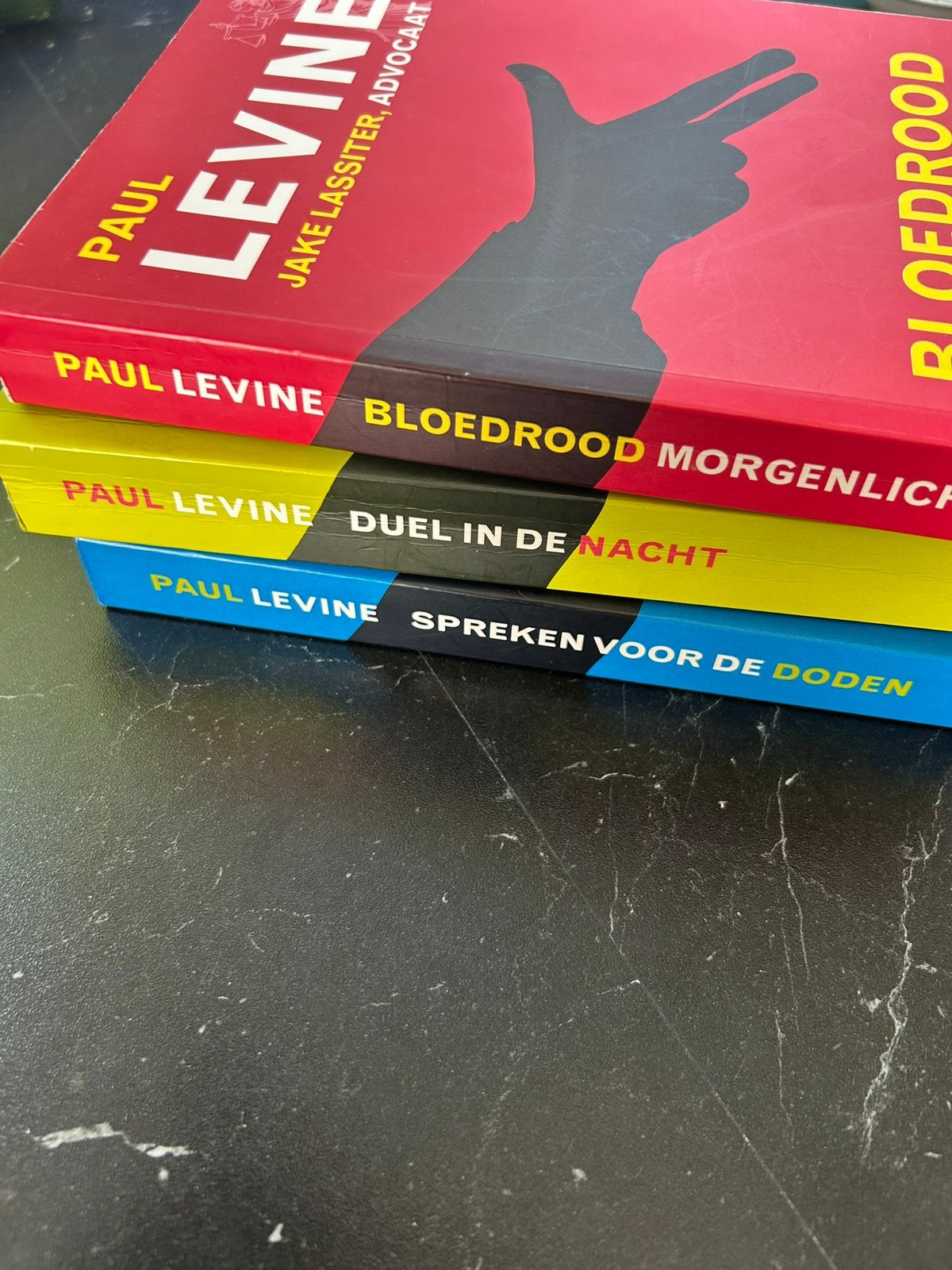 Paul Levine 3 titels, Ophalen, Gelezen