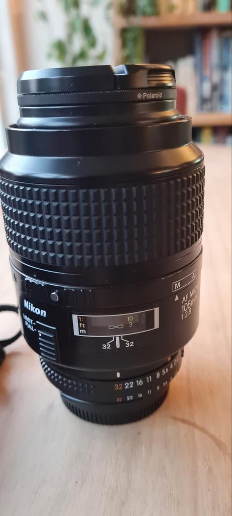 Nikon Macrolens: AF Micro Nikkor 105mm f:2,8, Ophalen of Verzenden, Zo goed als nieuw, Macrolens