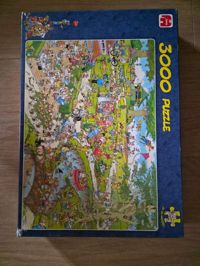 Jan van Haasteren 3000 stukjes puzzel, Hobby en Vrije tijd, Denksport en Puzzels, Ophalen of Verzenden, Meer dan 1500 stukjes