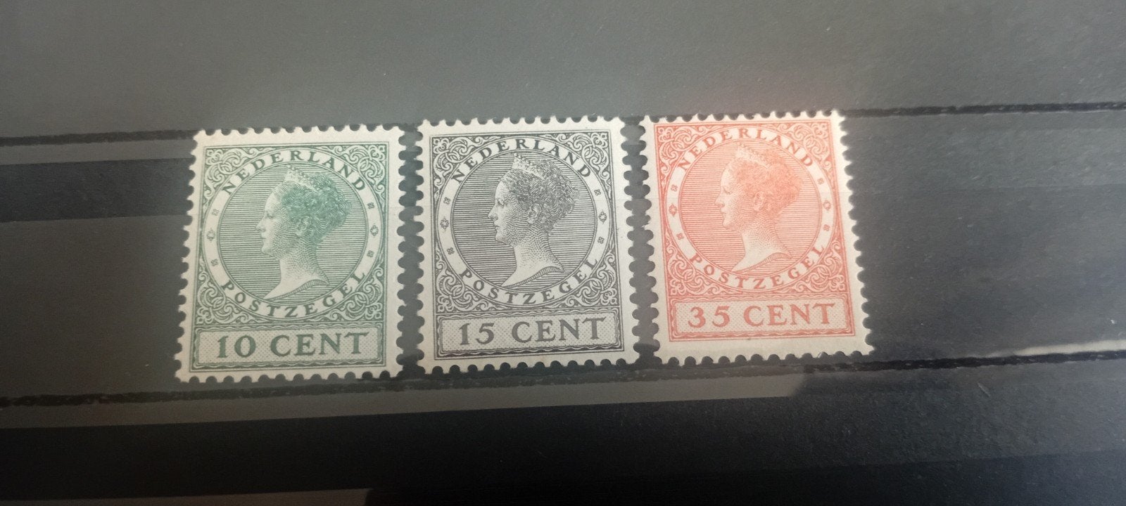 NVPH 136/138 Postfris, Postzegels en Munten, Verzenden, T/m 1940, Postfris