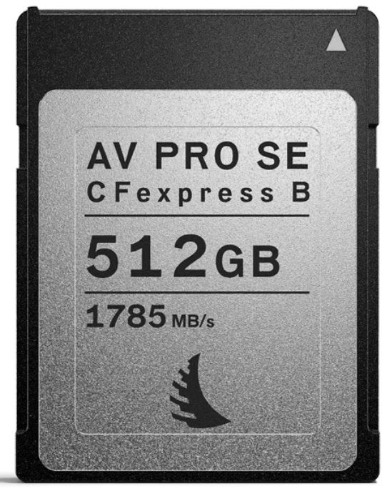 Angelbird AV Pro SE CFexpress Type-B 512GB, Geschikt voor Full HD video, CFexpress Type B, Angelbird, Fotocamera