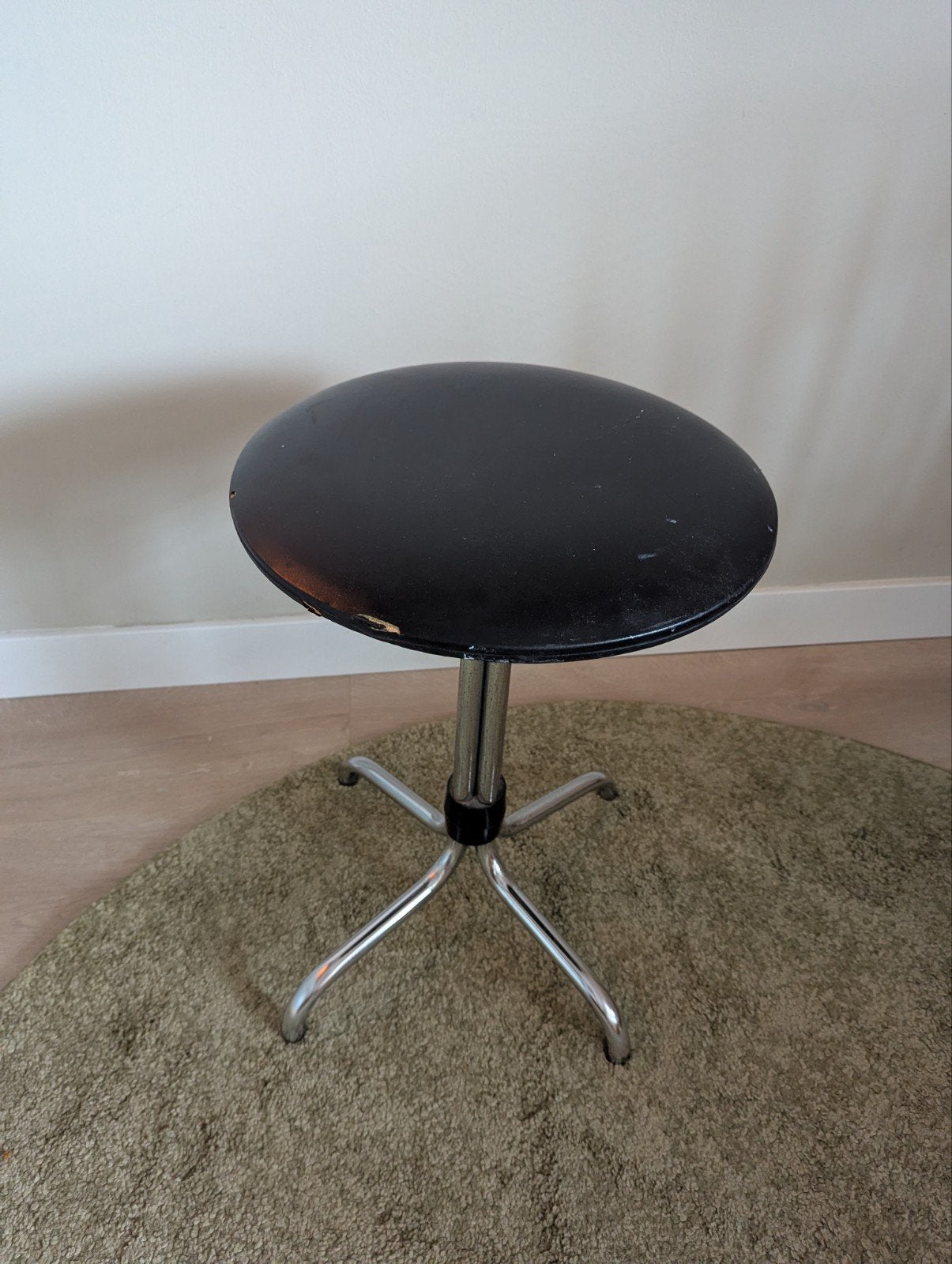 Brabantia vintage kruk, Ophalen, Gebruikt, Hout