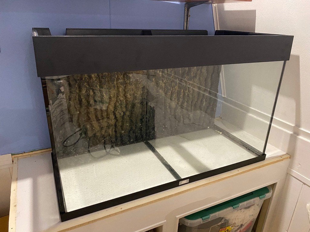 Juwel Rio 125 aquarium / Eheim filter / Denerle CO2 systeem, Ophalen, Gebruikt, Inclusief deksel, Leeg aquarium