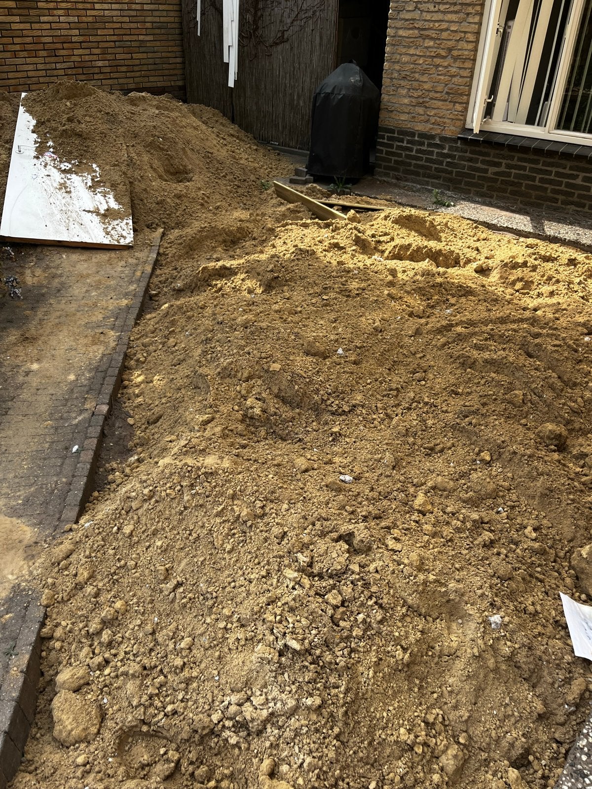 20m3 gele zand gratis af te halen z.s.m., Tuin en Terras, Zand, Ophalen, Gebruikt, Ophoogzand