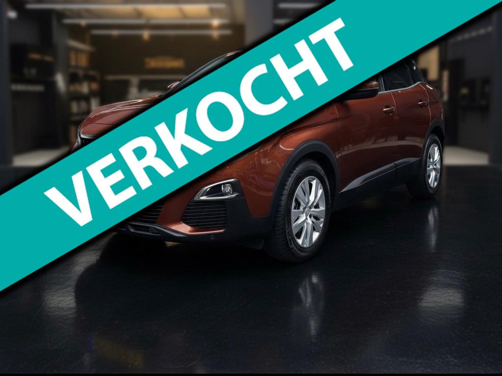 Peugeot 3008 1.2 PureTech Blue Lease Executive-automaat-came, Auto's, Peugeot, Gebruikt, Euro 6, 1199 cc, Bruin