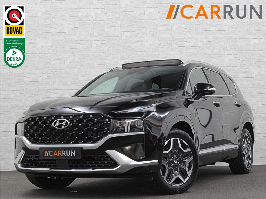 Hyundai Santa Fe 1.6 T-GDI PHEV Premium Plus Sky | Panorama, Auto's, Hyundai, Bedrijf, Te koop, Santa Fe, 360° camera, Achteruitrijcamera