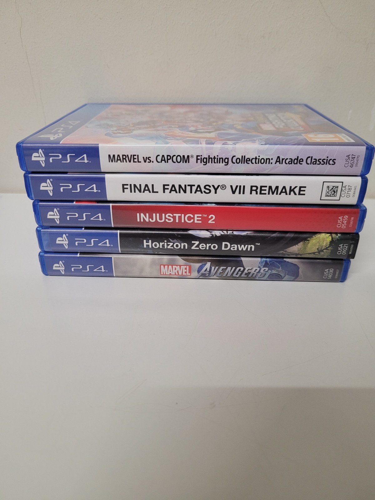 PS4 Games: Marvel, Final Fantasy, Injustice, Horizon, Gebruikt, Vechten, 1 speler, Ophalen of Verzenden