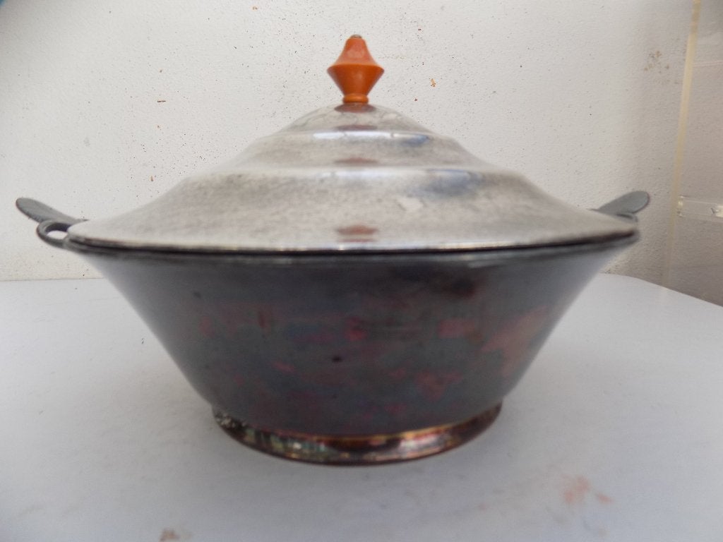 Schaal dekschaal serveerschaal sweden Eero Aarnio vintage, Huis en Inrichting, Ophalen of Verzenden, Zo goed als nieuw, Metaal