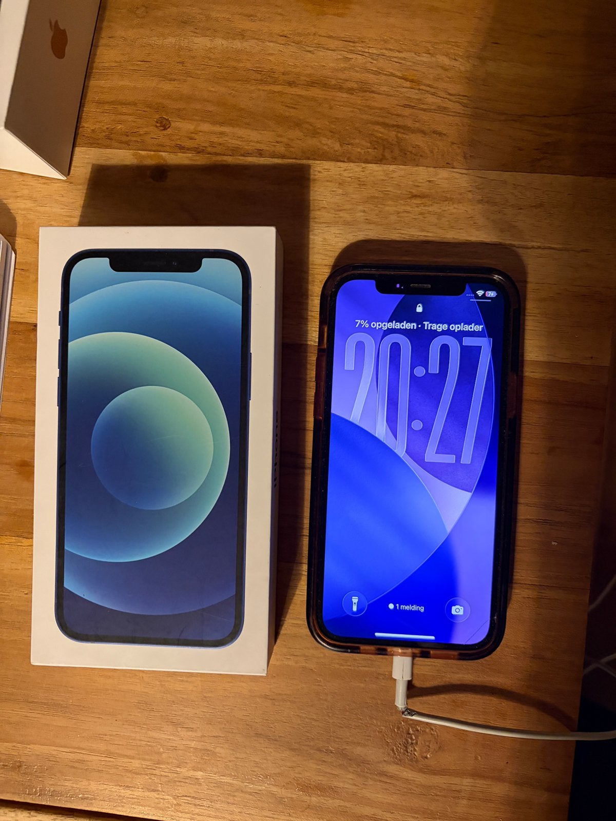 Iphone 12 Donkerblauw, Blauw, 77 %, Ophalen of Verzenden, Zo goed als nieuw