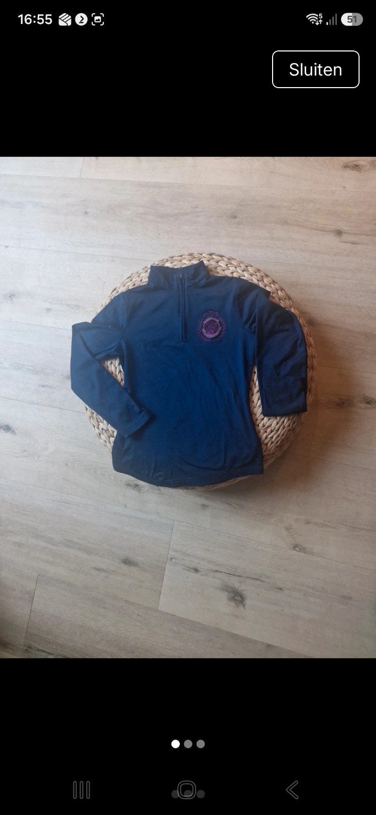 harry's horse long sleeve 10 a 11 jaar, Dieren en Toebehoren, Ophalen of Verzenden, Gebruikt, Dressuur, Overige maten