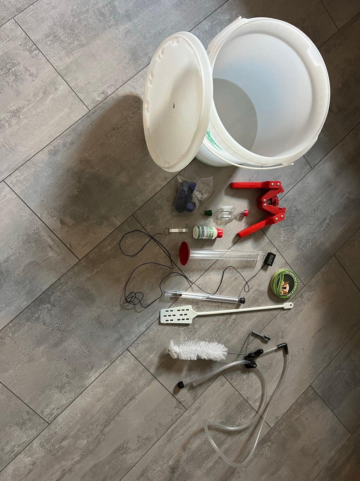 Complete Brouwset voor Thuisbrouwen van Bier, Hobby en Vrije tijd, Ophalen of Verzenden, Gebruikt