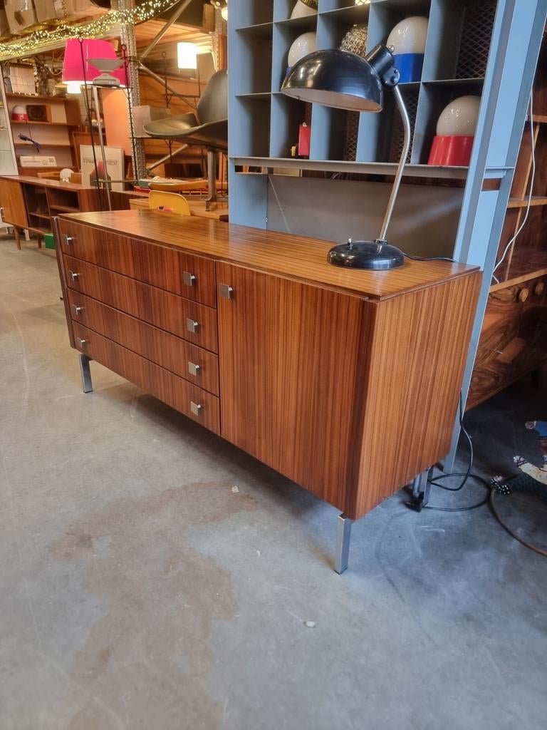 Vintage dressoir jaren 70 mid century, Huis en Inrichting, Kasten | Dressoirs, Gebruikt, ,, Ophalen of Verzenden, ,