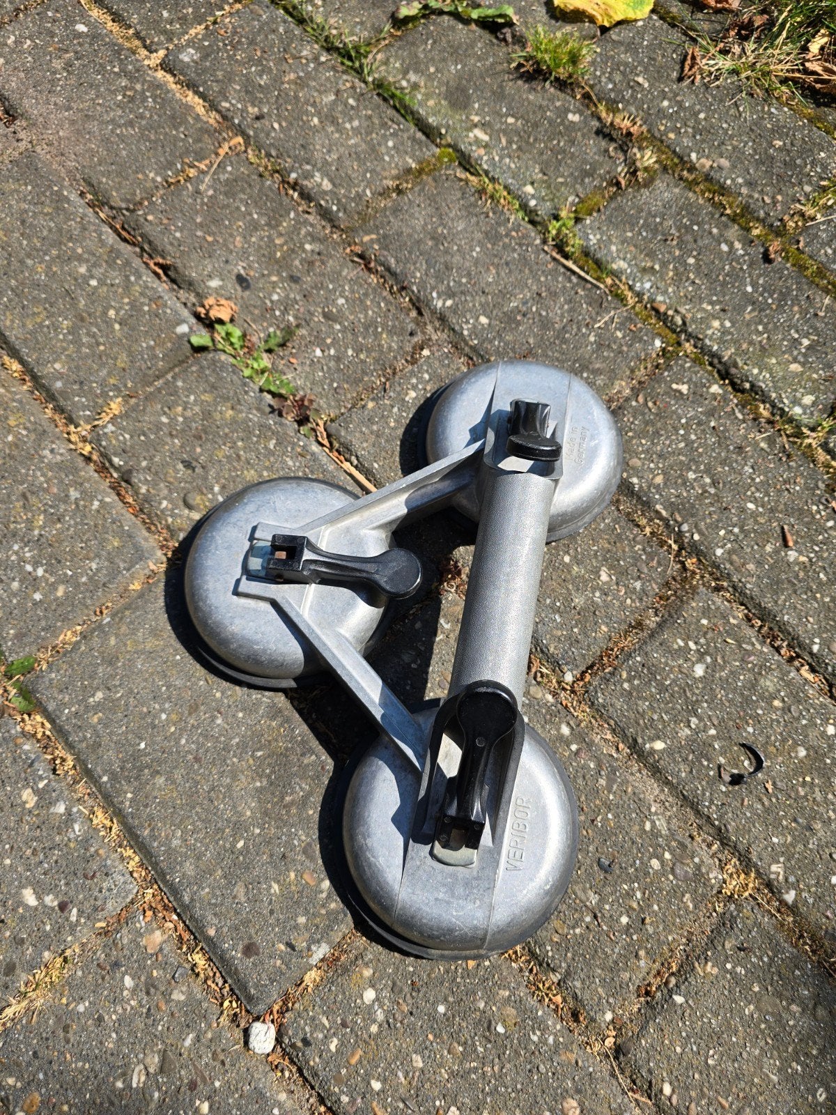 Veribor zuignappen (2 stuks) - Made in Germany, Ophalen of Verzenden, Gebruikt
