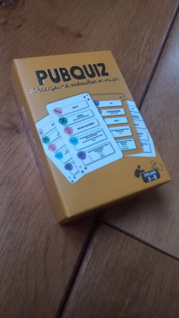 Pubquiz - nieuw, Hobby en Vrije tijd, Gezelschapsspellen | Kaartspellen, Vijf spelers of meer, Ophalen of Verzenden, Nieuw, DP Factorty